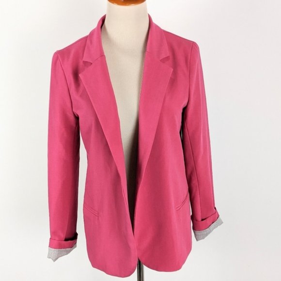 Urban Outfitters Jackets & Blazers - UO Silence + Noise Small Pink Open Blazer